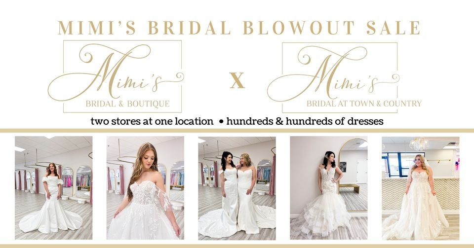 Mimi's Bridal Blowout Sale