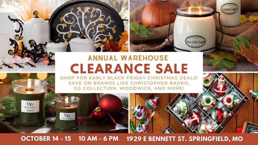 The Lamp Stand's Annual Warehouse Clearance Sale