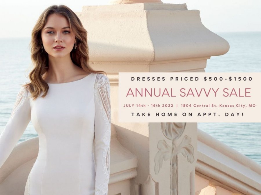 Savvy Bridal KC Annual Sample Sale