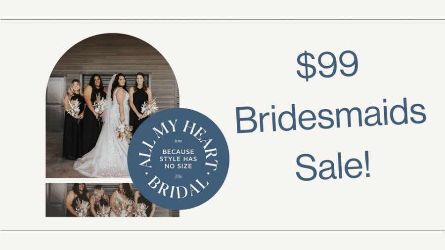 All My Heart Bridal Sample Sale