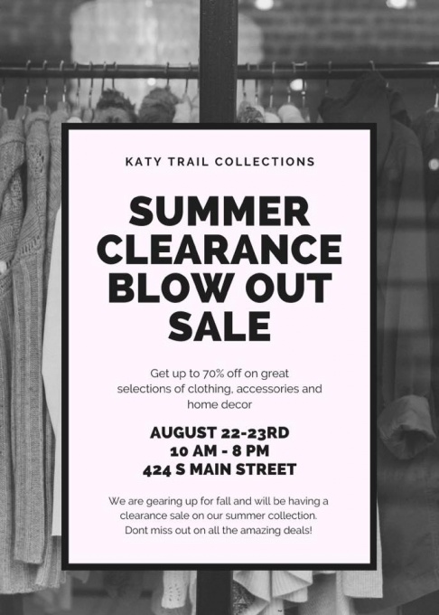 Katy Trail Collections Summer Clearance Sale
