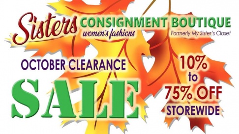 Sisters Consignment Boutique Clearance Sale