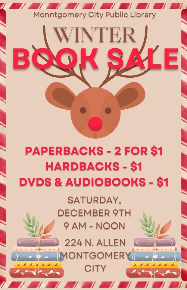 Montgomery City Public Library Winter Book Sale