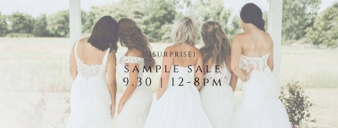 Stephanie's Bridal Boutique One Day Only Sample Sale