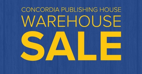 Concordia Publishing House Warehouse Sale