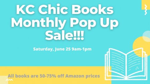 KC Chic Books Pop Up Sale