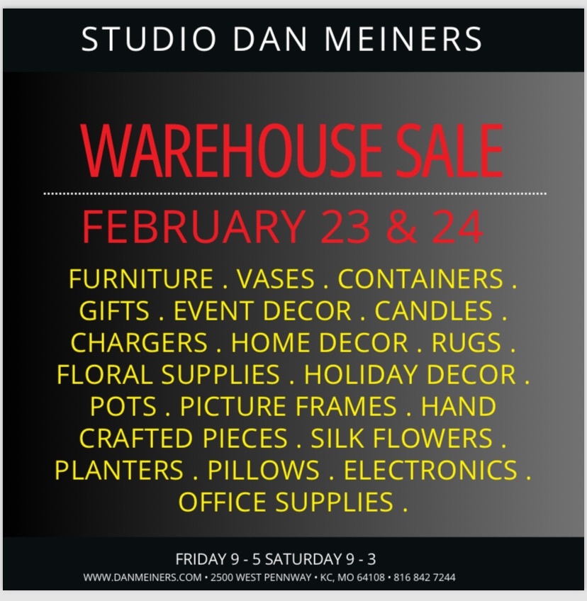 Studio Dan Meiners Warehouse Sale