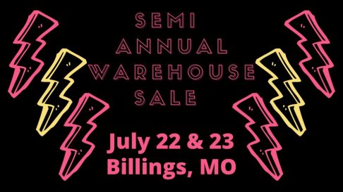  Two Saved Sisters Boutique Semi Annual Warehouse Sale